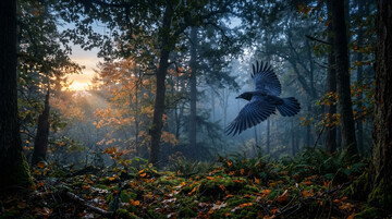 Three Traits to Learn from the Crow