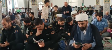 تصاویر/ برگزاری دعای عرفه در ساوه