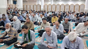 تصاویر/ برگزاری دعای عرفه در شهر جم