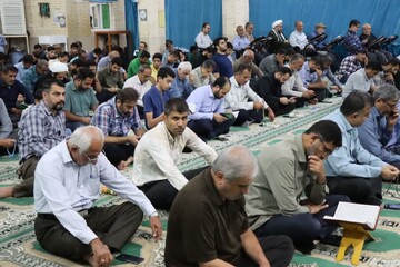 تصاویر/ مراسم دعای عرفه در عالیشهر