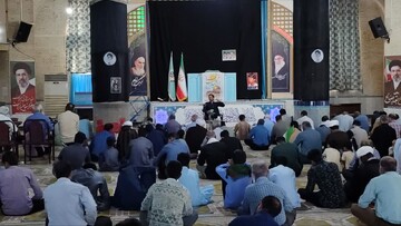 تصاویر/ مراسم قرائت دعای عرفه در کهنوج