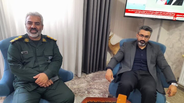 تصاویر / دیدار امام جمعه گلوگاه با جانباز سرافراز دفاع مقدس