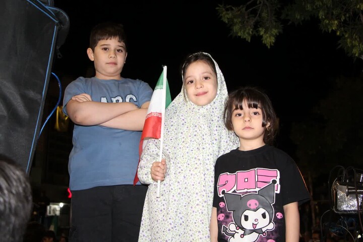 تصاویر / حضور پرشور نوجوانان و نونهالان ملایری در شب های اقتدار