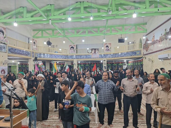 تصاویر/ مردم روستای چارک حامی نظام و رهبری