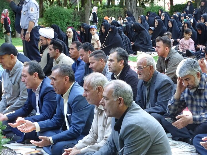 تصاویر/ برگزاری دعای عرف دل شهرستان چهاربرج