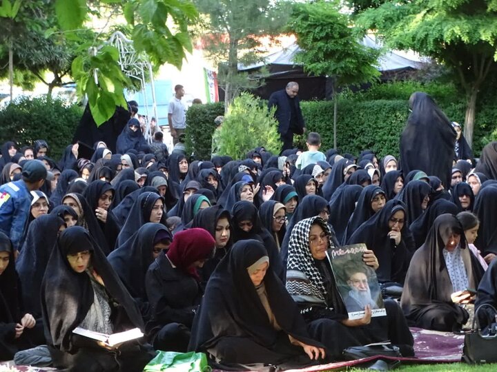 تصاویر/ برگزاری دعای عرف دل شهرستان چهاربرج