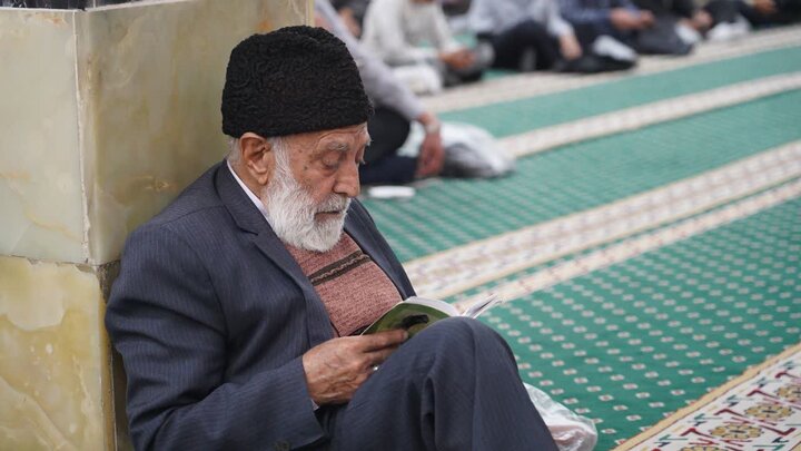 تصاویر/ مراسم قرائت دعای پر فیض عرفه  در خوی