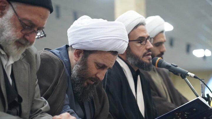 تصاویر/ مراسم قرائت دعای پر فیض عرفه  در خوی