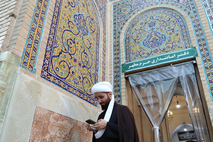 تصاویر/ قرائت دعای عرفه در حرم مطهر حضرت فاطمه معصومه سلام‌الله‌علیها