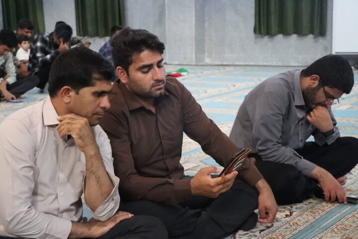 تصاویر/ مراسم قرائت دعای عرفه در قلعه‌گنج