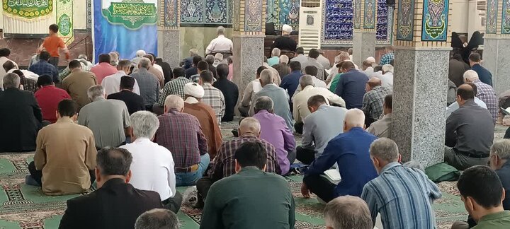 تصاویر/برگزاری دعای عرفه در ساوه