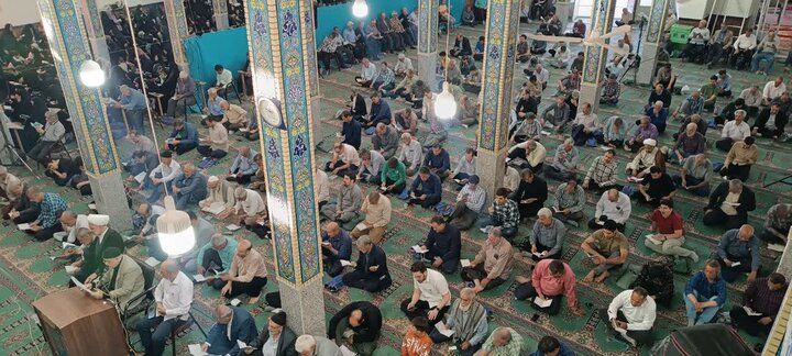 تصاویر/برگزاری دعای عرفه در ساوه