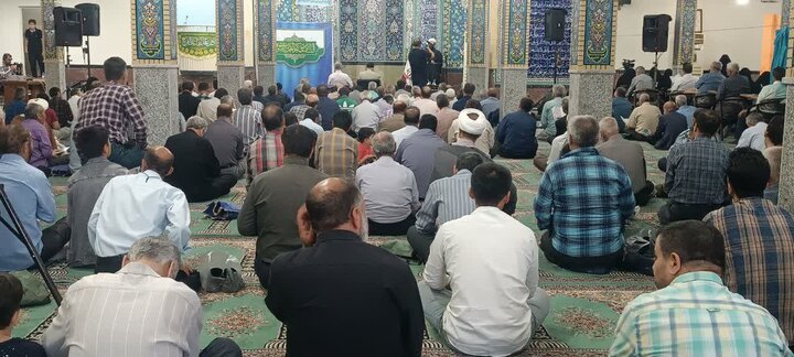 تصاویر/برگزاری دعای عرفه در ساوه
