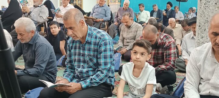 تصاویر/برگزاری دعای عرفه در ساوه