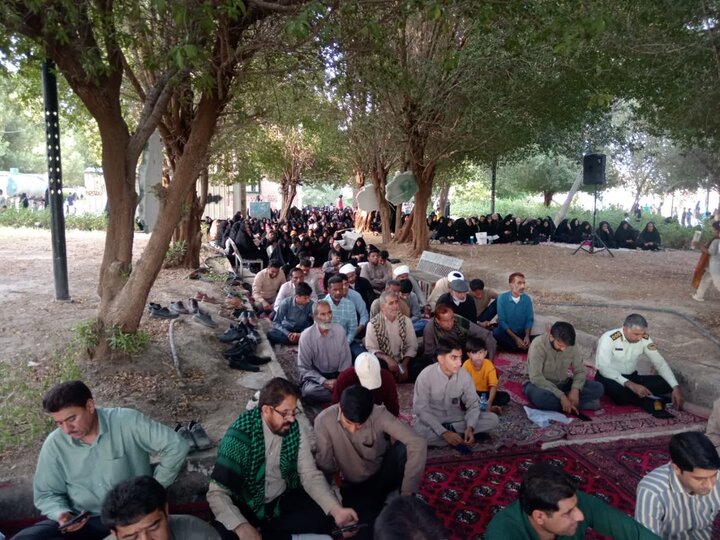 تصاویر/ مراسم قرائت دعای عرفه در رودبارجنوب