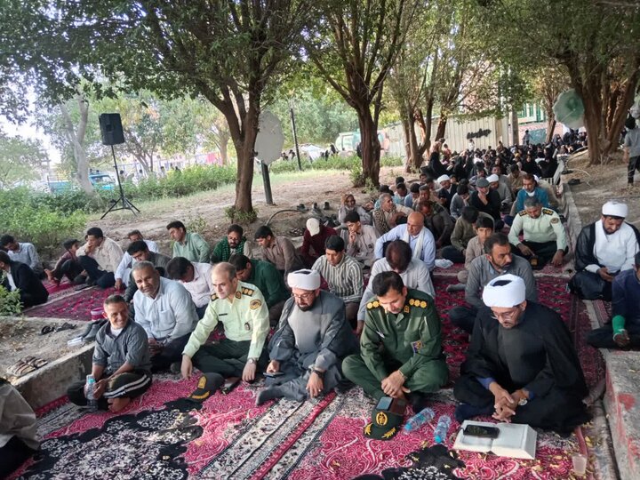 تصاویر/ مراسم قرائت دعای عرفه در رودبارجنوب