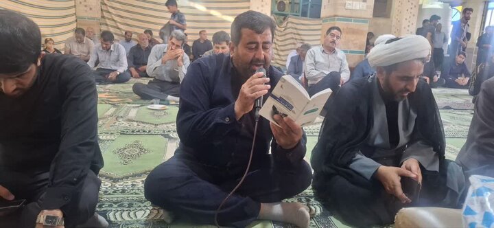 تصاویر/ مراسم قرائت دعای عرفه در یزدان آباد