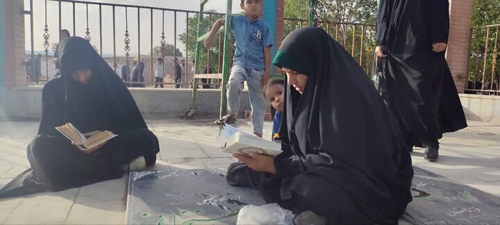 تصاویر/ مراسم قرائت دعای عرفه در یزدان آباد