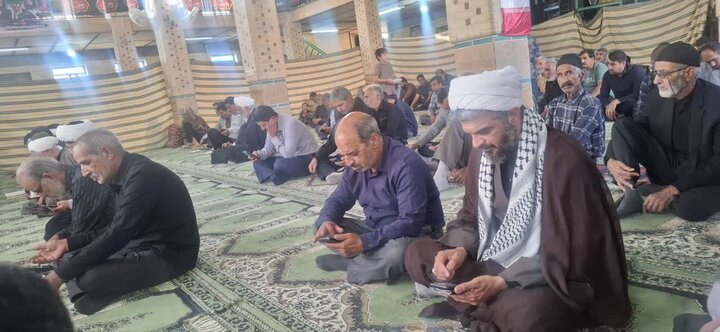 تصاویر/ مراسم قرائت دعای عرفه در یزدان آباد