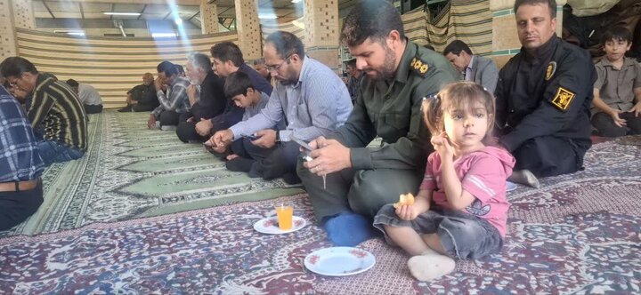 تصاویر/ مراسم قرائت دعای عرفه در یزدان آباد