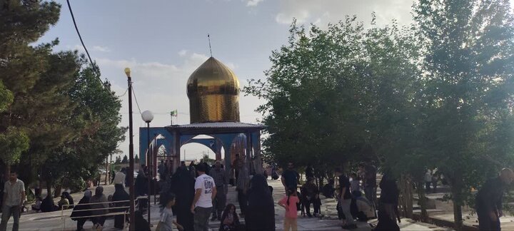 تصاویر/ مراسم قرائت دعای عرفه در یزدان آباد