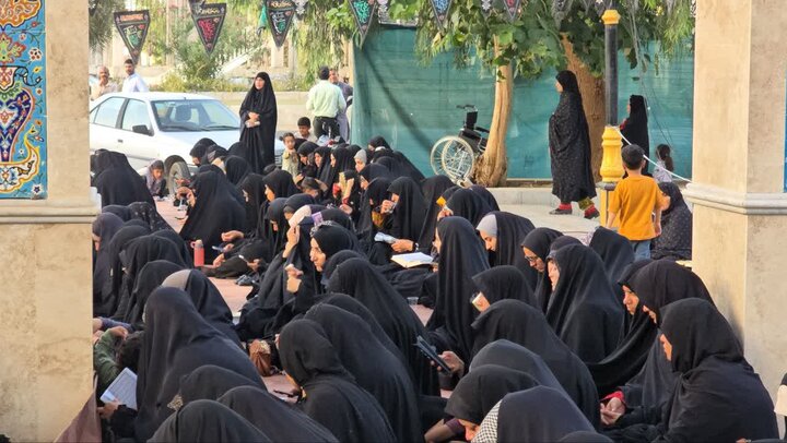 تصاویر/ مراسم قرائت دعای عرفه در ریگان