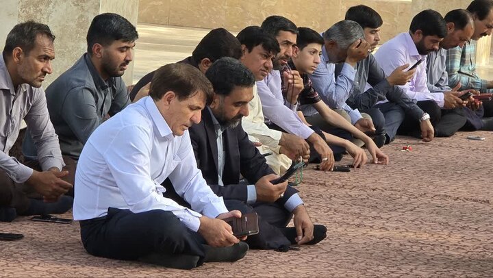 تصاویر/ مراسم قرائت دعای عرفه در ریگان