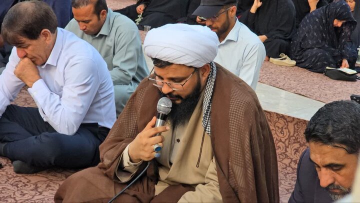 تصاویر/ مراسم قرائت دعای عرفه در ریگان