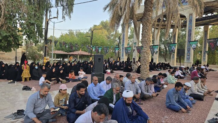 تصاویر/ مراسم قرائت دعای عرفه در ریگان