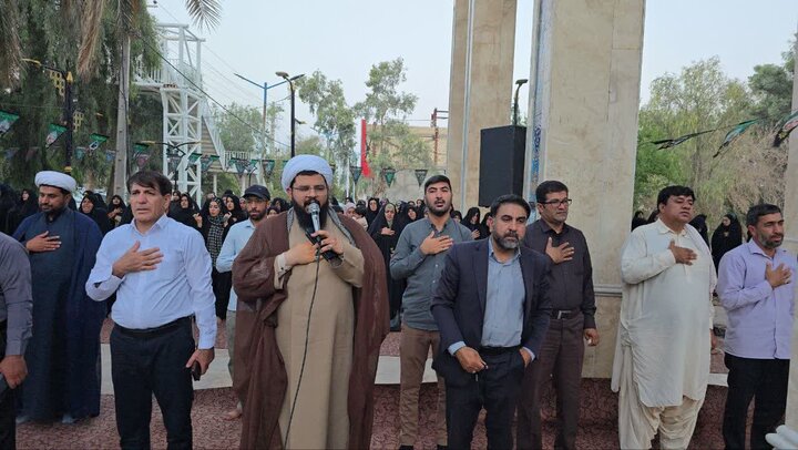 تصاویر/ مراسم قرائت دعای عرفه در ریگان