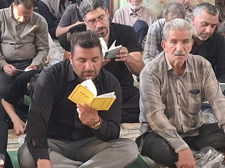 تصاویر/مراسم پرفیض دعای عرفه در «نجف ایران» هلال بن علی(ع)