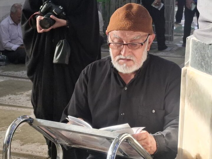 تصاویر/مراسم پرفیض دعای عرفه در «نجف ایران» هلال بن علی(ع)