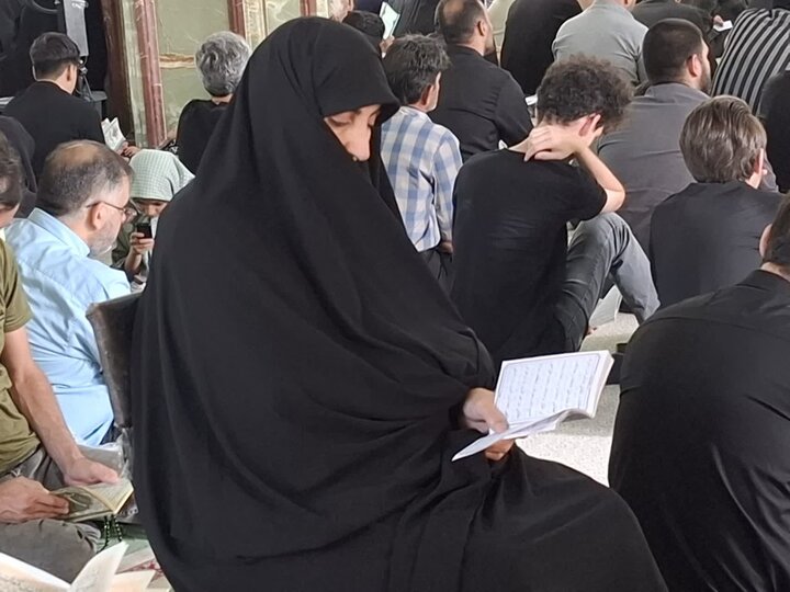 تصاویر/مراسم پرفیض دعای عرفه در «نجف ایران» هلال بن علی(ع)