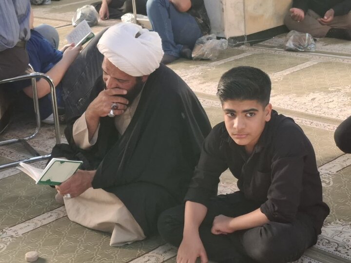 تصاویر/مراسم پرفیض دعای عرفه در «نجف ایران» هلال بن علی(ع)
