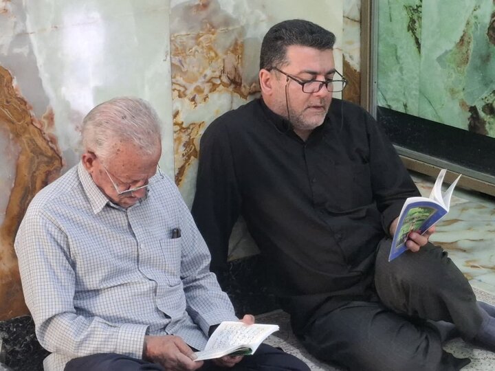 تصاویر/مراسم پرفیض دعای عرفه در «نجف ایران» هلال بن علی(ع)