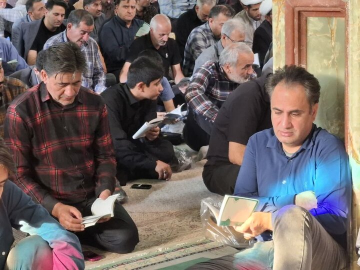 تصاویر/مراسم پرفیض دعای عرفه در «نجف ایران» هلال بن علی(ع)