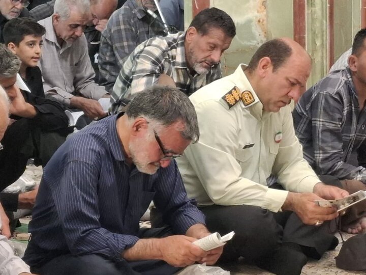 تصاویر/مراسم پرفیض دعای عرفه در «نجف ایران» هلال بن علی(ع)
