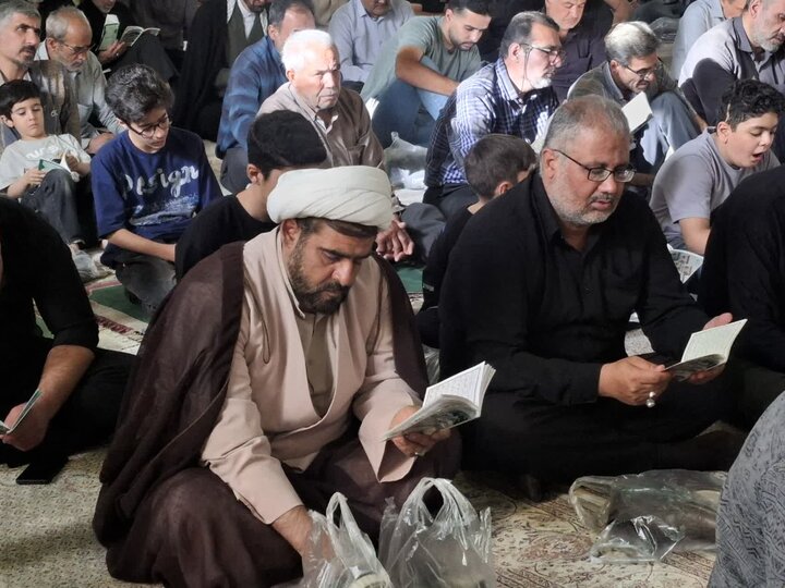تصاویر/مراسم پرفیض دعای عرفه در «نجف ایران» هلال بن علی(ع)