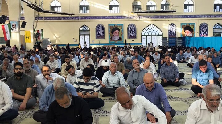 تصاویر/ مراسم قرائت دعای عرفه در شهربابک