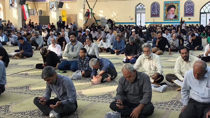 تصاویر/ مراسم قرائت دعای عرفه در شهربابک