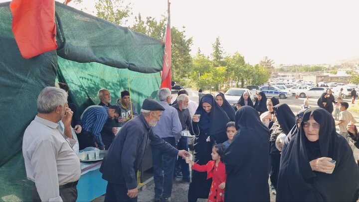 تصاویر/ مراسم قرائت دعای عرفه در رابر