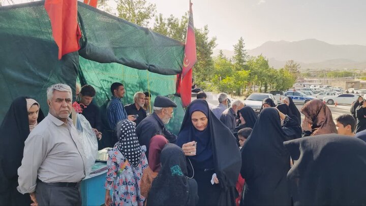 تصاویر/ مراسم قرائت دعای عرفه در رابر