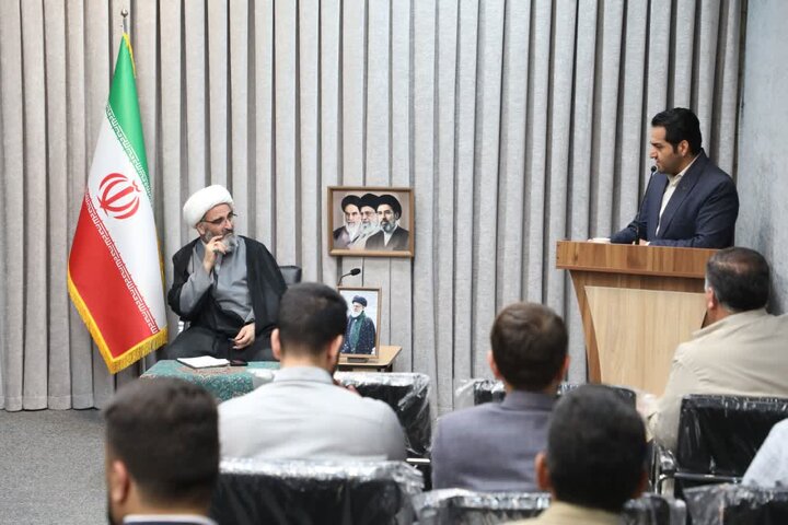 تصاویر/ دیدار مدیرکل کانون پرورش فکری کودکان و نوجوانان استان سمنان با حضور نماینده ولی فقیه در استان سمنان
