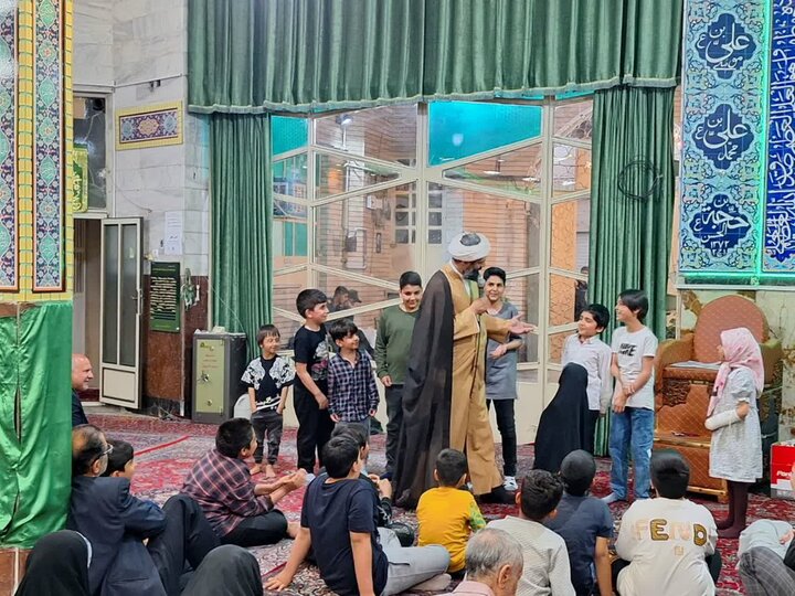 تصاویر/ مشارکت جهادی روحانیون در طرح تربیتی نوجوانه مسجد صاحب الزمان (عج)
