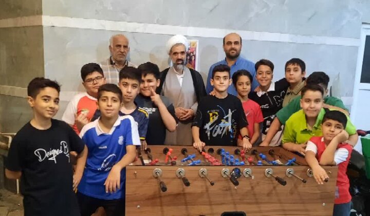 تصاویر/ مشارکت جهادی روحانیون در طرح تربیتی نوجوانه مسجد صاحب الزمان (عج)