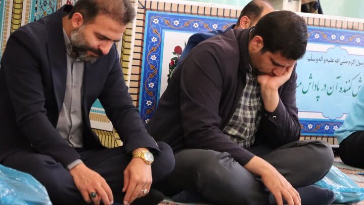 تصاویر/ برگزاری دعای غرفه در تکاب