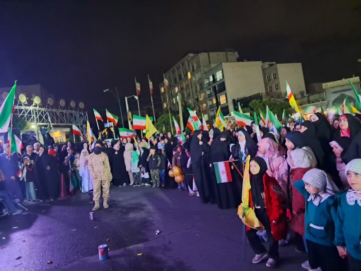 تصاویر/ اجتماع بزرگ اهالی مسجد امام حسن مجتبی (ع) شهرک شهید محلاتی در خون خواهی امام شهید