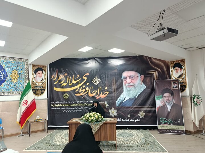 تصاویر/ برگزاری دعای عرفه در مدرسه علمیه الزهرا سلام الله علیها ارومیه