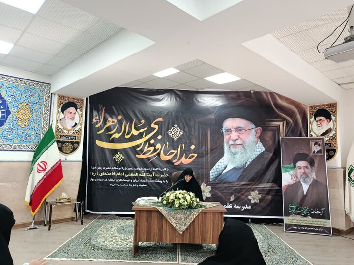 تصاویر/ برگزاری دعای عرفه در مدرسه علمیه الزهرا سلام الله علیها ارومیه