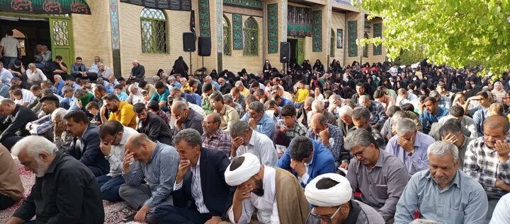 تصاویر/ مراسم قرائت دعای عرفه در راین